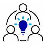 Aprendizaje colaborativo en una comunidad de expertos y líderes.