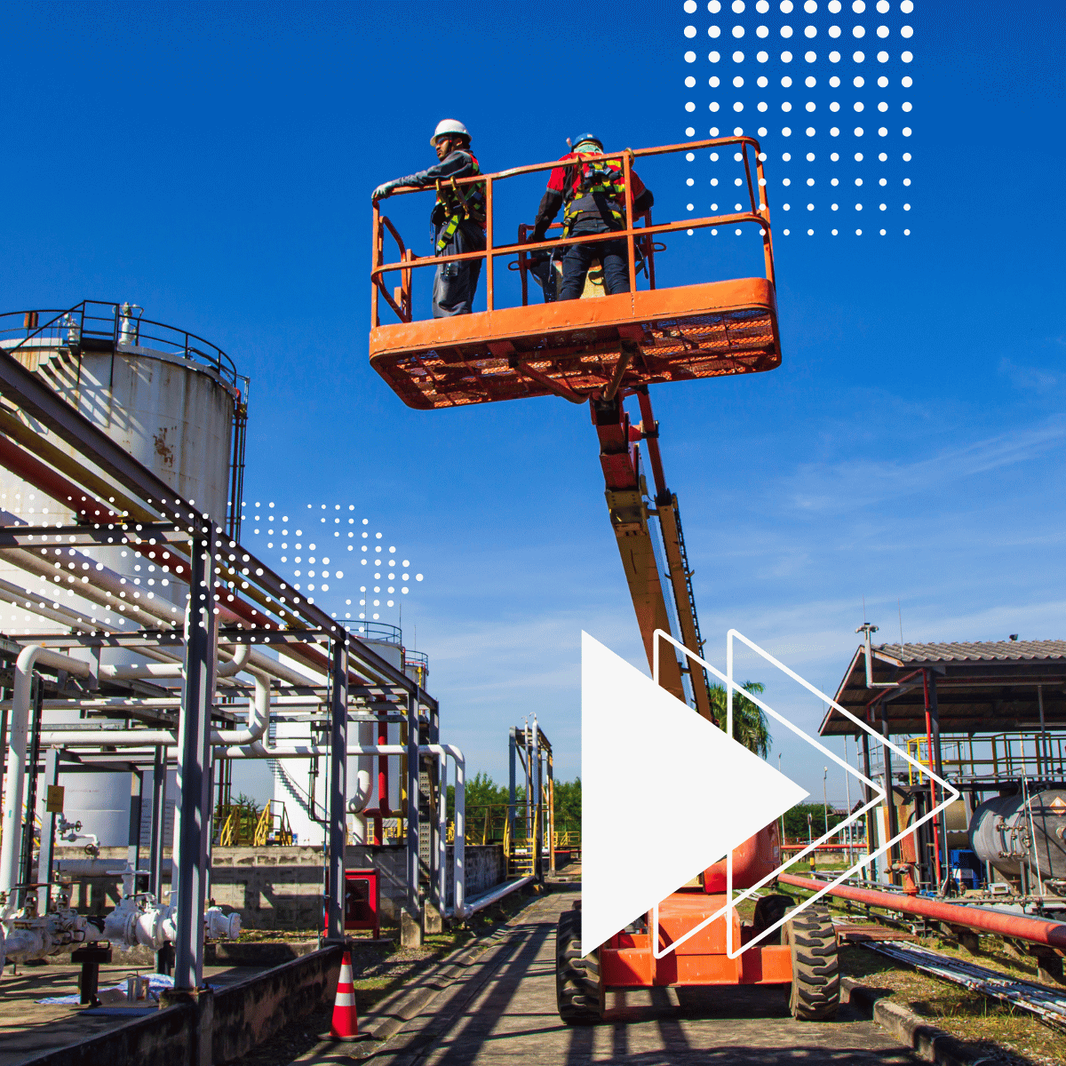 Manejo seguro de manlift